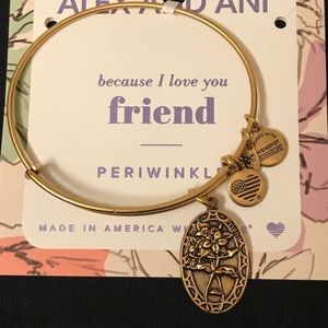 Alex and Ani Gold Love You Friend Bracelet NWT
